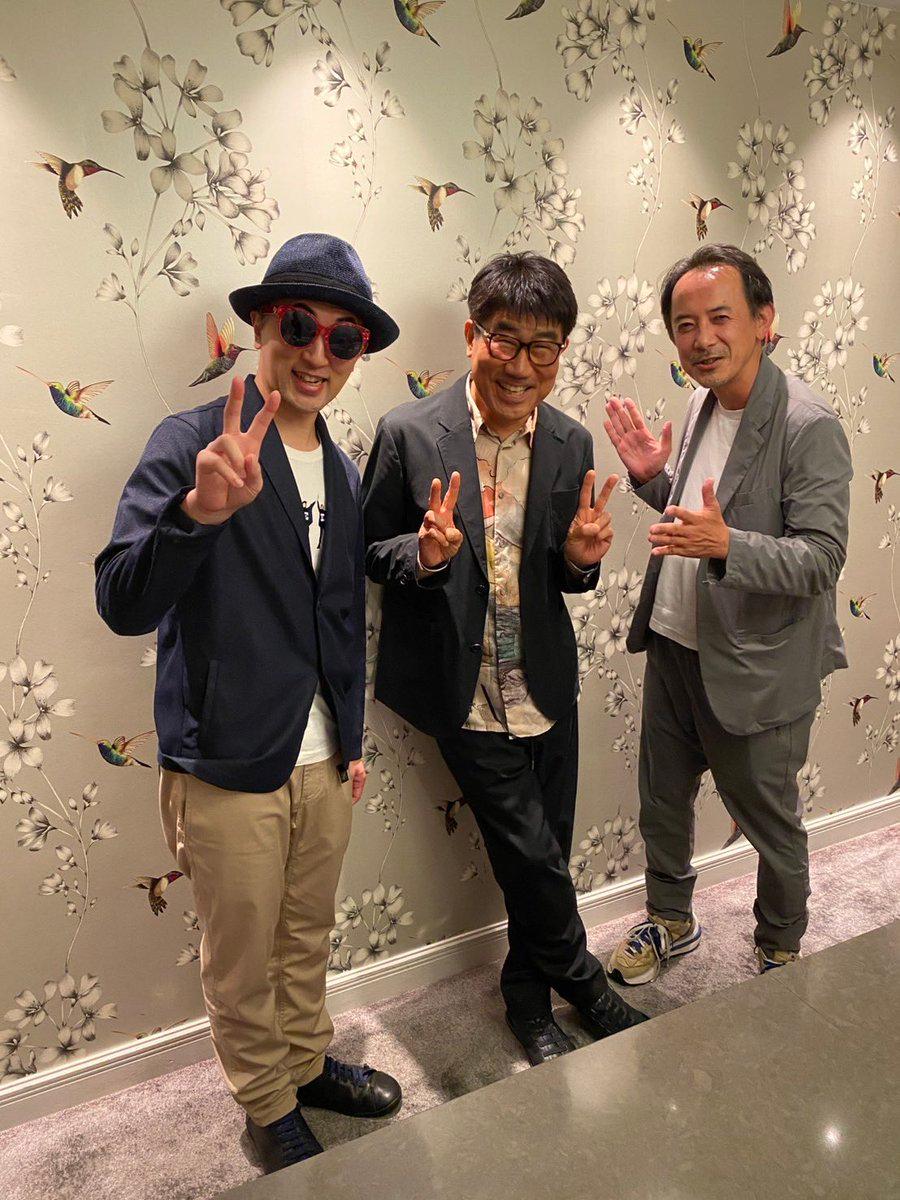 川邊健太郎＆亀田誠治＆星部ショウの豪華3ショット！ファン必見の画像